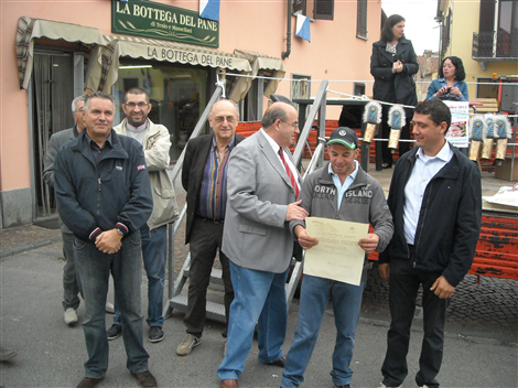 Consegna degli attestati